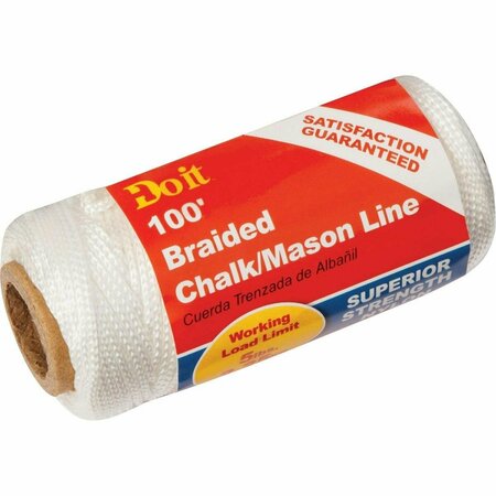 ALL-SOURCE 100 Ft. Braided Nylon Chalk/Mason Line 307055